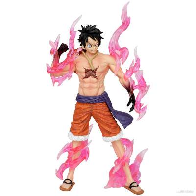 One Piece Luffy Action Figure Bushoshoku no Haki Gear Second Model Dolls Toys For Kids Gifts Collections