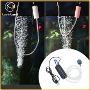 Máy Bơm Khí Oxy Cho Bể Cá Máy Nén Khí Không Ồn USB Cho Bể Cá Máy Sục Khí