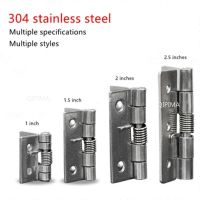 1PCS 1/1.5/2/2.5 Inch for Windows Cabinets Jewelry Boxes Self Closing Spring Door Hinge Stainless Steel Hardware