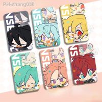 Card Set KeyChain Ensemble Stars Bus Cards Sets Key Chain for Woman Sakuma Rei Tori Himemiya Pendant Key Ring Girls Gift Cosplay