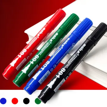 10pcs/Set White Marker Pen Graffiti Pens Waterproof Permanent Tire
