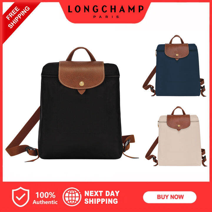 100 Authentic Longchamp LE PLIAGE ORIGINAL Backpack bag for women new