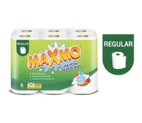 MAXMO แม็กซ์โม่ กระดาษอเนกประสงค์ ขนาด 6 ม้วน ความยาวสุทธิ 66 เมตร ขนาดแผ่น 23x23 ซม. 1 แพ็ค