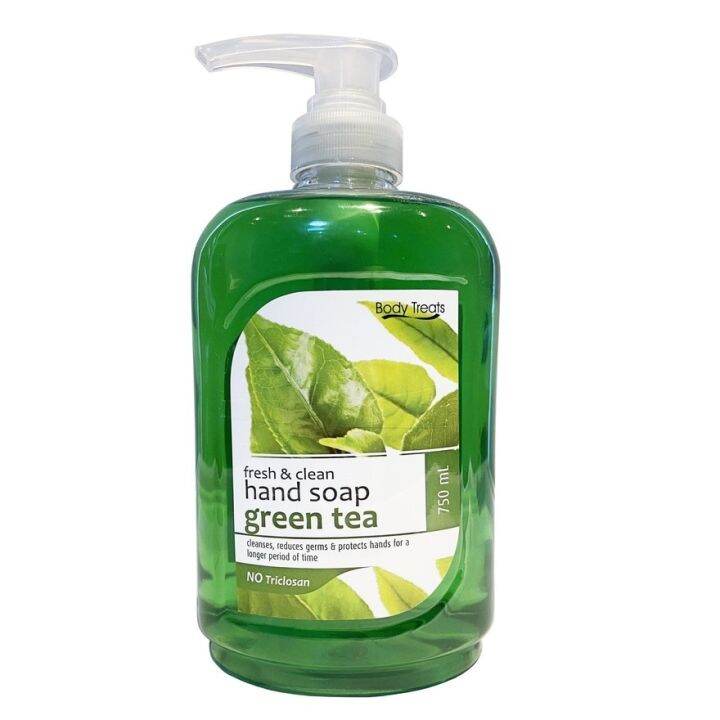 BODY TREATS Green Tea Hand Soap 750ml (BUY 1 TAKE 1) Lazada PH