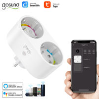 Gosund 16A 2-in-1 WiFi Smart EU Plug Outlet Smart Electrical Socket For Alexa Google Home Tuya Smart Life APP Timer Smart Home