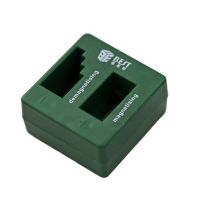 【Online】 GUPURUN BST-016 2 In Green Fast ไขควง Magnetic Hand Tool Mini Magnetizer Demagnetizer Degausser เครื่องมือสำหรับ Phone