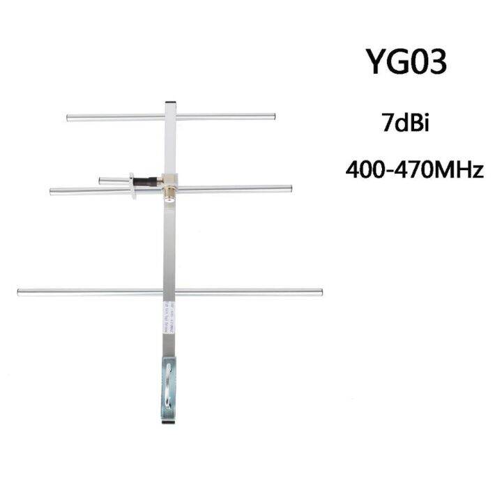 Yagi Antenna Dual Band Vhf Uhf Mhz High Gain Outdoor Antenna For