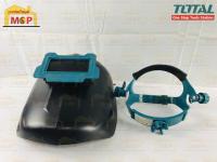 TOTAL ?? หน้ากากอ๊อก เปิดปิดได้ TSP9201 Safety Goggles แบบสวมหัว พลาสติกดำ หน้ากาก