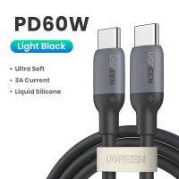 Ugreast 100W สาย Usb Samsung สายเคเบิลสำหรับ Macbook สีฟ้าชาร์จได้อย่างรวดเร็ว C E-Marker S21มือถือ5a Usb ประเภทซิลิโคน C