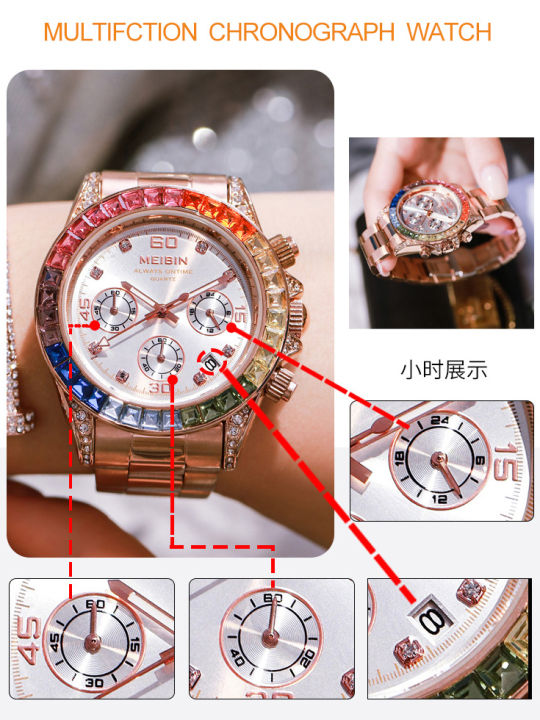 meibin-chronograph-women-watches-2021-ins-luxury-multi-functional-rainbow-circle-watch-for-stainless-steel-sports-female-watch