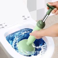 Toilet Plunger High Pressure Pump Anti Clogging Drain Cleaners Pipe Dredge Device for Bathroom Kitchen Sink Drain Clean Supplies