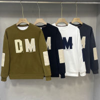 DM เสื้อสเวตเชิ้ตผู้ชาย,เสื้อสวมหัวคอกลมแขนยาวลำลองสไตล์เกาหลีขนาดพิเศษ4XL 2022ฤดูหนาว