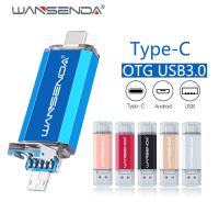 Type C OTG USBแฟลชไดรฟ์โลหะไดร์ฟปากกา512GB 1TB Pendrive 3 In 1 Microที่เก็บข้อมูลUSB Stick