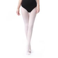 ❂☾┋ Dancers Song Adult Pantyhose Ballet Dance Practice Socks Womens Crotch Siamese White Big Stockings