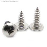 304 Stainless Steel Phillips Recessed Truss Head Self-tapping Screws Cross Mushroom Head Wood Screw M3 M4 M5 M6