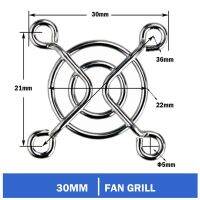10ชิ้น Gdstime 30มม. ป้องกันนิ้วตะแกรงโลหะคอมพิวเตอร์ส่วนบุคคล3ซม. 30มม. พัดลมทำความเย็น
