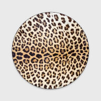 Modern Sexy Yellow Leopard Print Carpet Girls For Living Room Decoration Bedroom Round Floor Mat Area Rug 3D Nordic Home Dywan