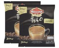 Moccona Trio Classic 3in1 Coffee มอคโคน่า ทรีโอ คลาสสิค กาแฟทรีอินวัน 18g. x 27sticks (2แพค)