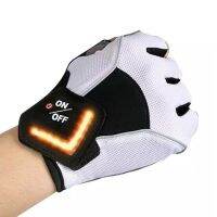 Inligent LED Turn Signal Warning Light Outdoor Riding Gloves Men Women Bicycle Cycling Outfit Tactic GlovesRXBB