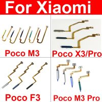 Fingerprint Touch Snesor Flex Cable For Xiaomi Poco X3 Pro F3 Pro M3 Pro For Redmi 9T Home Key Finger Print Power Button Ribbon