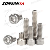 ZONSANTA M1.4 M1.6 M2 M2.5 M3 M4 M5 M6 M8 304 สแตนเลส DIN912 ALLEN SOCKET HEAD สกรู-xnbno5044