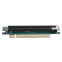 การ์ดอะแดปเตอร์16X PCIE PciE PciExpress 90องศา16X การ์ดอะแดปเตอร์สำหรับแชสซีคอมพิวเตอร์แบบตั้งโต๊ะ1U