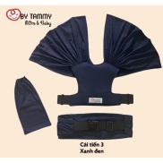 CẢI TIẾN 3- Địu vải sling cho bé- Chỉnh size trợ lực bấm