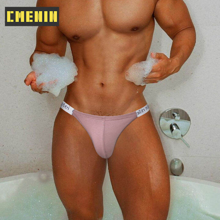 cmenin-1pcs-ขายร้อน-cotton-jockstrap-ชุดชั้นในชายต่ำเอวลื่นเซ็กซี่กางเกงในชายกางเกงในชายกางเกง-underware-ck11