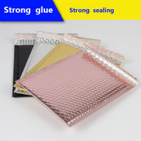 50 Pieces Bag Color Aluminum Film Bubble Bag Shockproof &amp; Waterproof Used For Clothing Logistics Jewelry Packaging Bubble Bag.