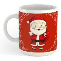 Santa Claus Have Yourself A Merry Little Christmas Xmas Mug - CHRISTMAS Gift - Sublimation Print