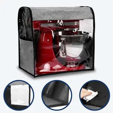 Stand Mixer Dust-proof Cover with Organizer Bag for KitchenAid, Sunbeam, Cuisinart, Hamilton Mixer, Size: Small