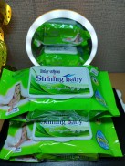 HCM-DEAL HỜI Khăn ướt Shining Baby 100, Không mùi, giá siêu chất..