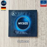 MY.SIZE® Lubricated Transparent Condoms size 57 mm Condom คอนคอม ถุงยางอนามัย จากเยอรมันนี ถุงยางอนามัย ขนาด 57 มม. My Size MySize