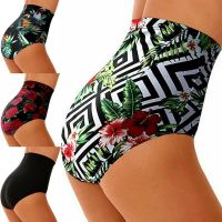 New 2020 Womens Waist Bottom Floral Swimwear Swimsuit Briefs Bathing