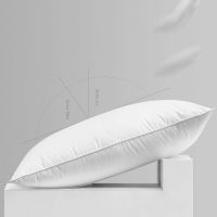 Peter Khanun Sleeping Pillows Down Alternative Pillow Neck Spine Protection Pillow Bed Pillows Slow Rebound 100 Cotton Cover