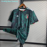 ▣▩▽ Italy Jersey 2023 Fans Issue Special Edition Jersey Men Women Football Jersi Short Sleeve Soccer T-shirt XXS-6XL Custom Name Number