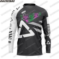 {Echoes Department Store}RACESTARS 2023 M Aillot C Iclismo วิบากย์ MTB ดาวน์ฮิลล์ภูเขาเสื้อยืดแห้งเร็วแขนยาวจักรยานขี่จักรยานสวมใส่