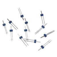 12 Pieces Twin Needles, Double Twin Needles with Plastic Box for Household Sewing Machine, 3 Sizes Mixed 2.0/ 90, 3.0/ 90, 4.0/ 90