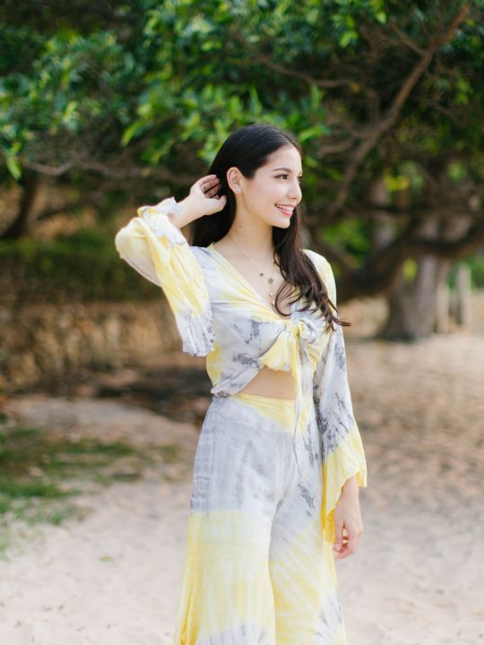 Marina Sexy Set - yellow sandybrown.bkk