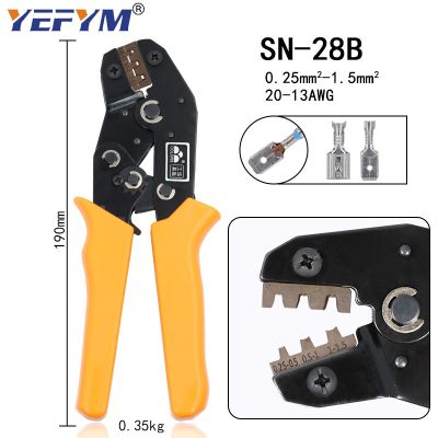 European style crimping tool pliers jaw professional electrician tool line clamp TBA wiring clamp spring spring terminal pliers cold pressing tool terminal pliers Sn series diversified combination
