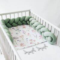 1M Baby Bumper Cushion Pillow Bumpers In The Crib Baby Bed Protection Tour De Lit Bebe Tresse Chichonera Cuna