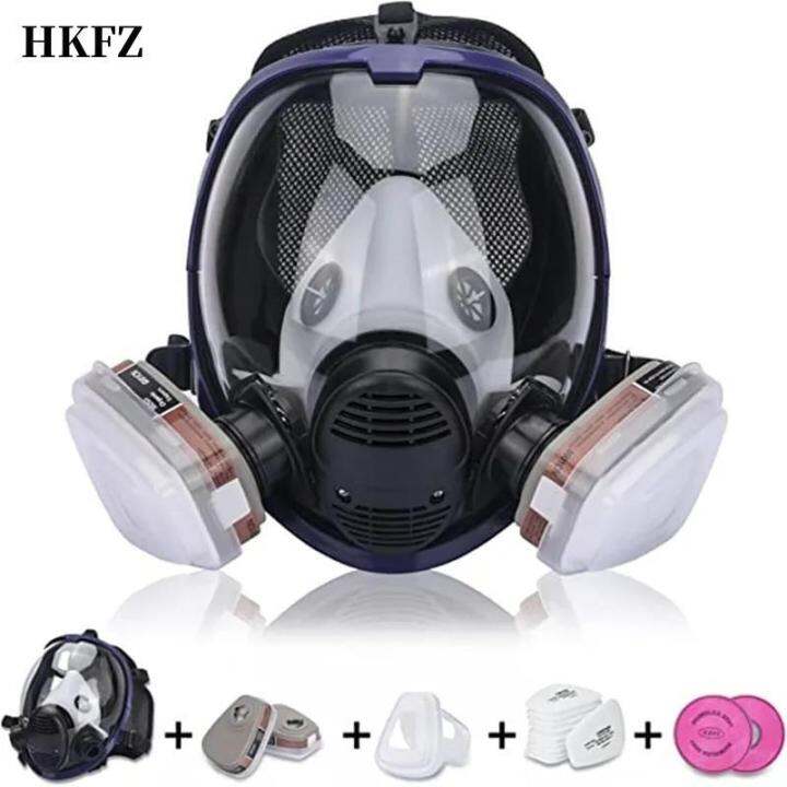 Chemical Mask 6800 15/17 In 1 Gas Mask Dust Respirator Paint