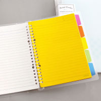 1pcs Japanese Kokuyo Light Color Loose-leaf Notebook A5B5A4 Notebook Shell Detachable Stationery Coil Classification Simple