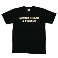 Rubber Killer - RKF COLLEGE TEE SHIRT (เสื้อยืดคอกลม, เสื้อยืดโอเวอร์ไซส์)