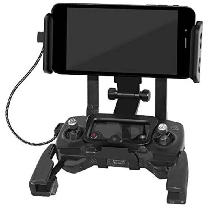 smart-phone-tablet-mount-holder-for-dji-mavic-mini-remote-control-front-view-phone-special-bracket-with-lanyard