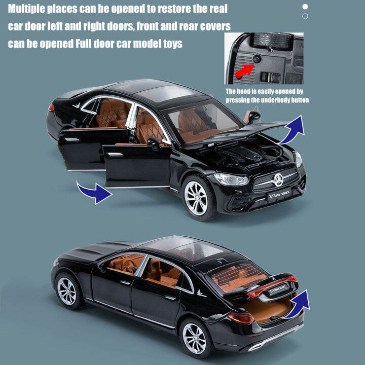 klt-1-32-benz-รถบรรทุกโมเดลรถยนต์ของเล่นอัลลอยโลหะหล่อ-e300l-สำหรับยานพาหนะ-kids-toys-งานอดิเรก