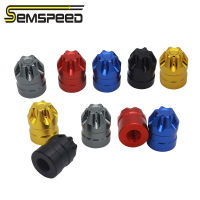 SEMSPEED รถจักรยานยนต์ CNC ด้านหลังวาล์วยางล้อขอบยางที่ปิดก้านสำหรับ Honda PCX160 PCX 160 2021