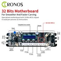 GRBL 32 bit Type-C Port Laser Engraving Machine Control Board 2-Axis Integrated Driver, Offline Controller For Laser Engraver