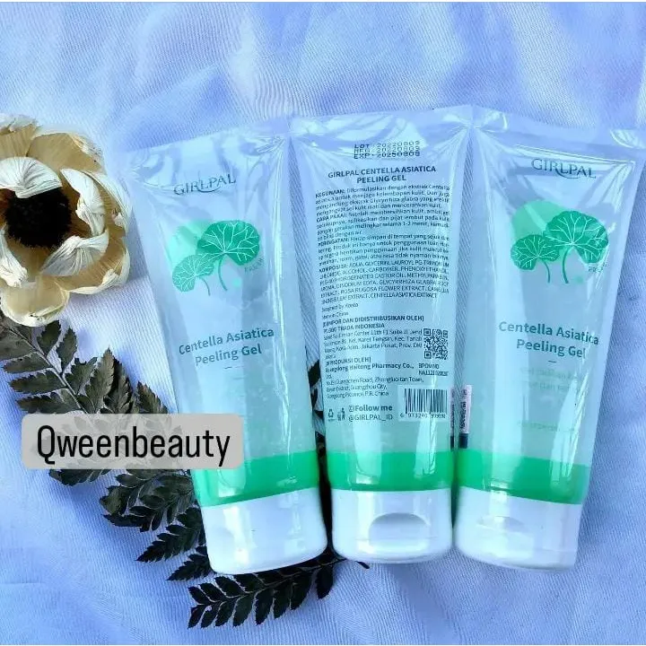 Girlpal Peeling Gel Exfoliating Gel Wajah Girlpal Centella Asiacita