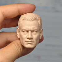 16 Scale Cody Unpainted Head Model For 12Body Toys Gifts DIY